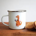 Sir Sips-a-lot Enamel Mug