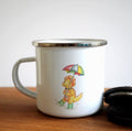 Sir Puddleton Enamel mug | Cute Animal mug